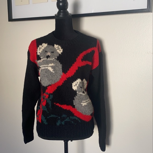 Woolrich Vintage Novelty Koala Sweater - Picture 7 of 7